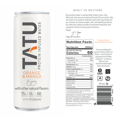 TATU Protein Water 4-pack
