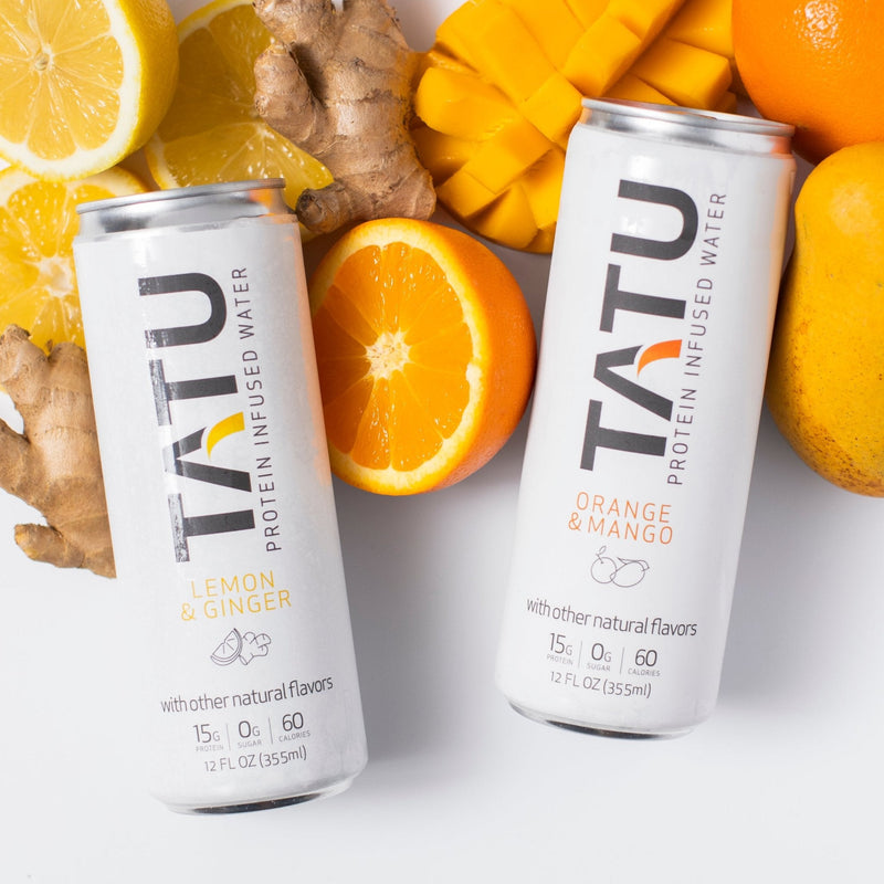 Try Each Flavor of TATU Protein Water, one 4 - pack of each flavor! - Drink TATU